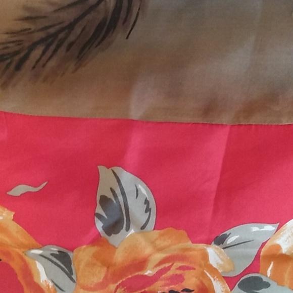 Gorgeous silk pillowcase fully lined with satin. Reversible. - Picture 6 of 7